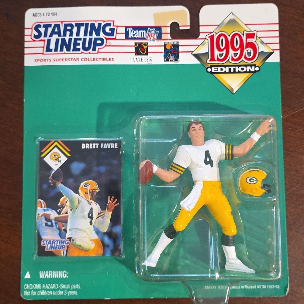 Starting Lineup 1995 Edition Brett Favre Action Figure
